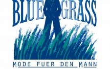 Blue Grass, Mode fuer den Mann : Logo : Wort-Bildmarke