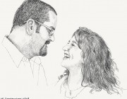 Illustration : Bleistift : Portraits