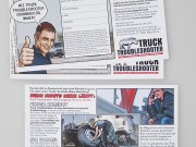 Truck Troubleshooter : Gewinnspiel : Flyer