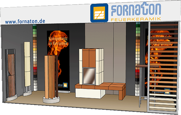 Fornaton Feuerkeramik GmbH · Messestand